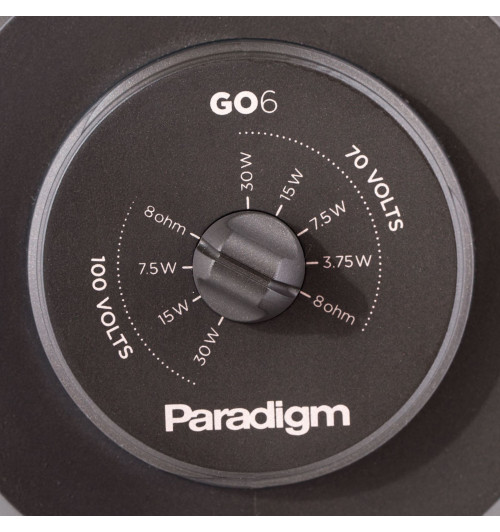 Paradigm GO6 Garden Oasis - Wodoodporny głośnik ogrodowy 70/100V 8Ohm