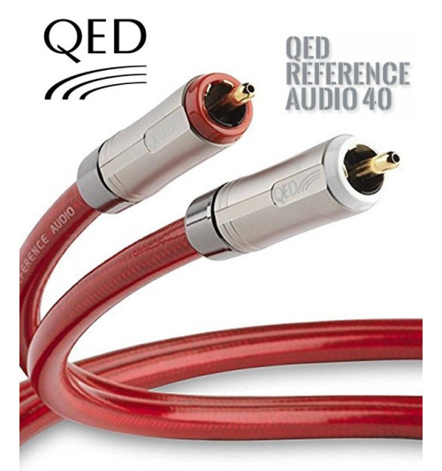 Kabel interkonekt 2RCA-2RCA CINCH QED REFERENCE QE2450 - 0.6m