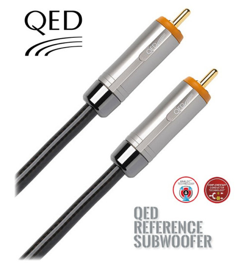 Kabel do subwoofera 1RCA QED REFERENCE QE3234 - 10m