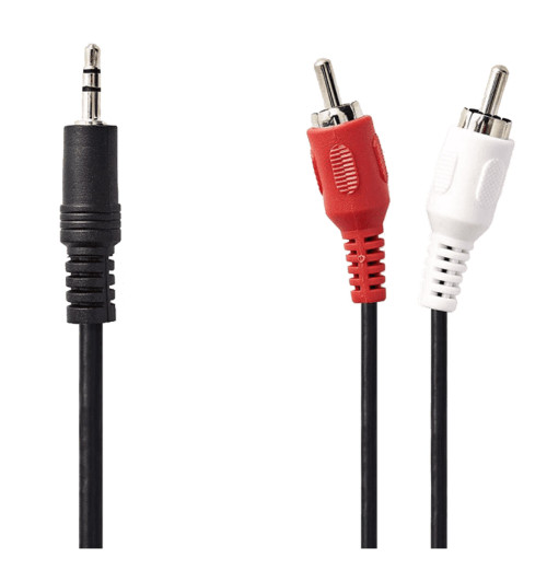 NEXT Audiocom JR1 - kabel audio Jack 3.5 mm - 2RCA męskie