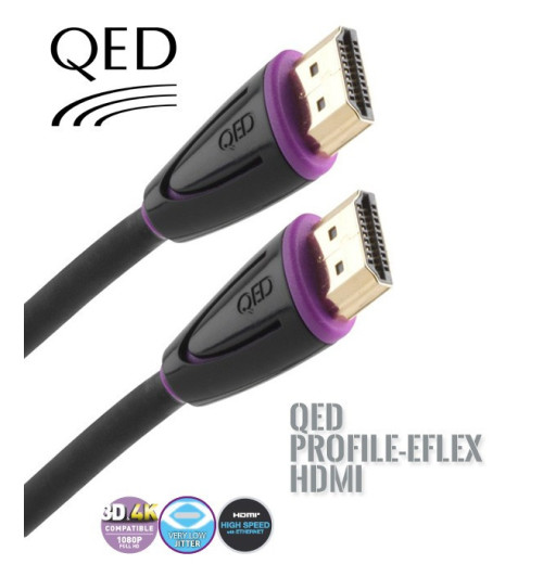 Kabel HDMI HIGHSPEED QED PROFILE EFLEX QE5015 - 2m