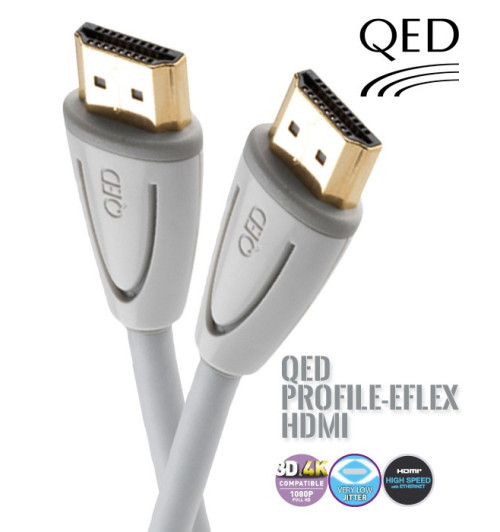 Kabel HDMI HIGHSPEED QED PROFILE EFLEX QE5012 - 1m