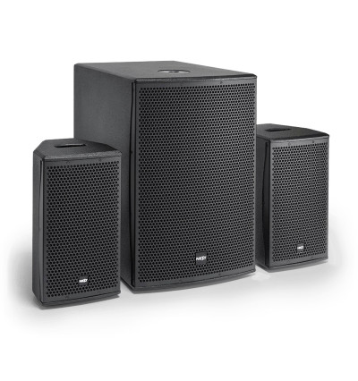 NEXT Audiocom FLEXi 15 System - kompaktowy aktywny system PA 2.1