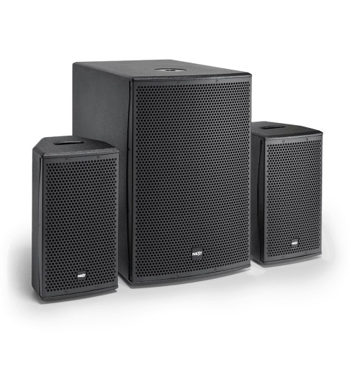 NEXT Audiocom FLEXi 15 System - kompaktowy aktywny system PA 2.1