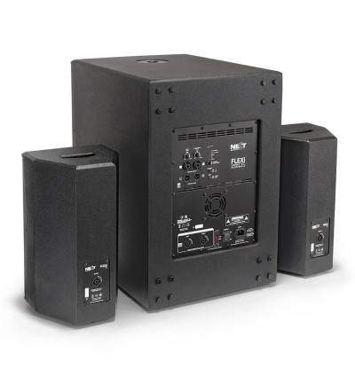 NEXT Audiocom FLEXi 15 System - kompaktowy aktywny system PA 2.1