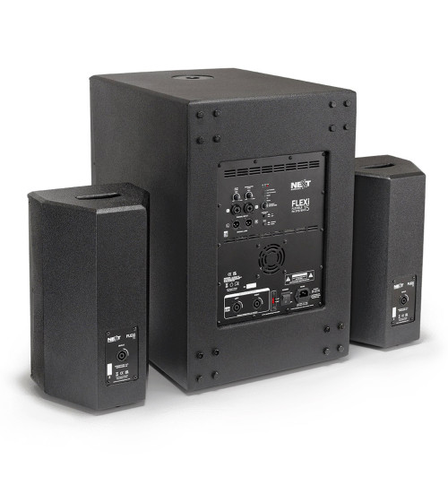 NEXT Audiocom FLEXi 15 System - kompaktowy aktywny system PA 2.1