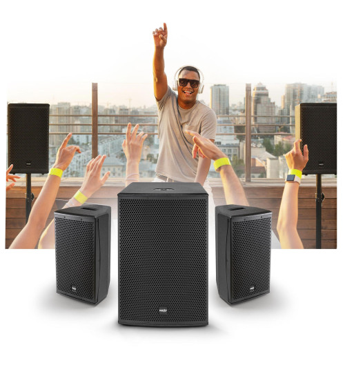 NEXT Audiocom FLEXi 15 System - kompaktowy aktywny system PA 2.1