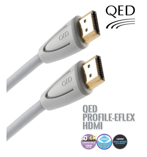 Kabel HDMI HIGHSPEED QED PROFILE EFLEX QE5018 - 3m