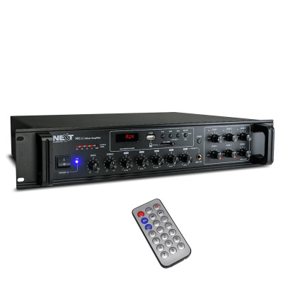 NEXT Audiocom MX350 - 6-strefowy wzmacniacz miksujący z Bluetooth