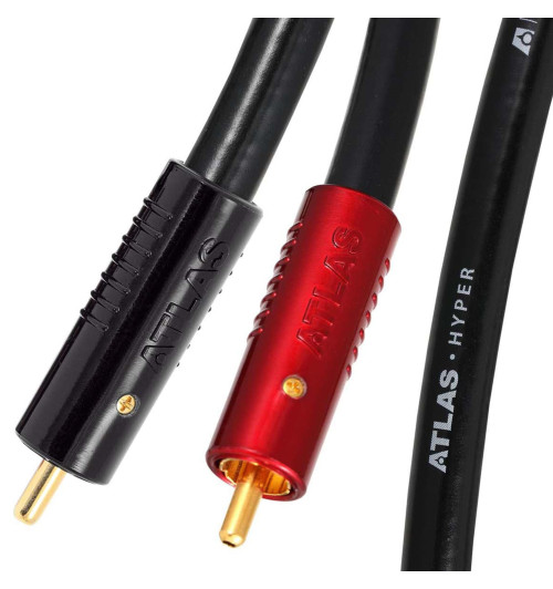Atlas Hyper Achromatic RCA - Kabel interkonekt audio 2 RCA - 2 RCA (Cinch) - 0.5m