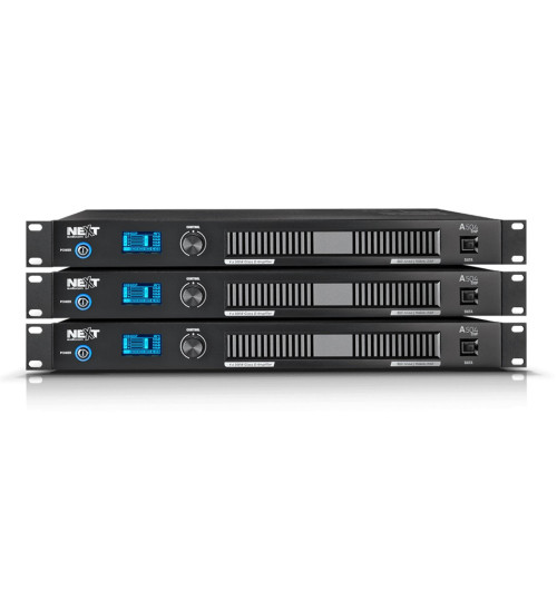 NEXT Audiocom A504 DSP - 4-kanałowy wzmacniacz mocy