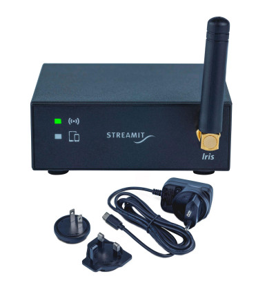 Streamit Iris - bezprzewodowy transmiter i odbiornik audio zestaw