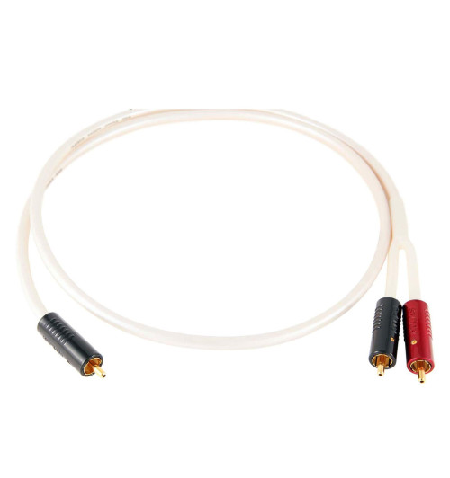 Atlas Equator Achromatic - kabel do subwoofera typu Y 1RCA-2RCA 5m