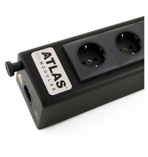 Atlas Eos Modular 4.0 - filtrująca listwa zasilająca Schuko 3F3U