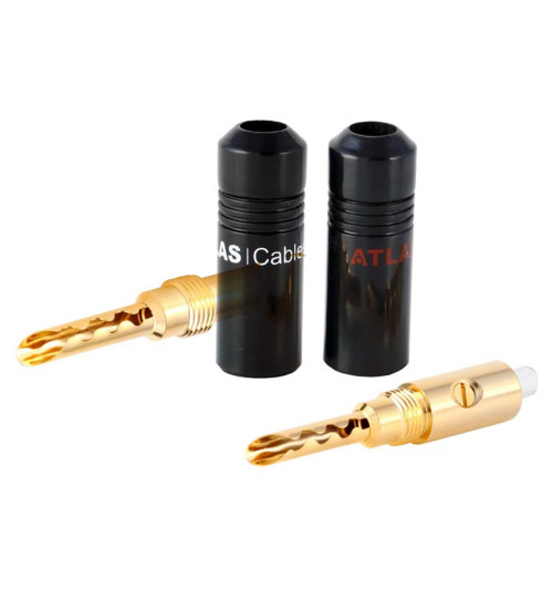 Atlas Z-plug Screw Fit - wtyk banan zakręcany