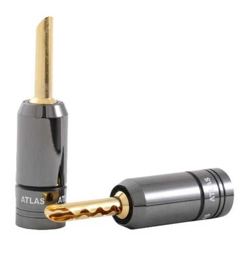 Atlas Z-Plug Tin Cobalt - wtyk banan zaciskany 1 szt.