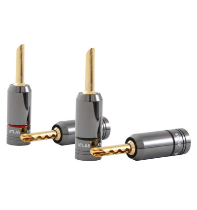 Atlas Z-Plug Tin Cobalt - wtyki bananowe zakręcane 4 szt.