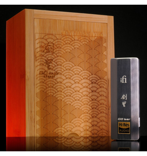 iFi Audio GO bar Kensei - Przenośny wzmacniacz słuchawkowy z USB-C DAC