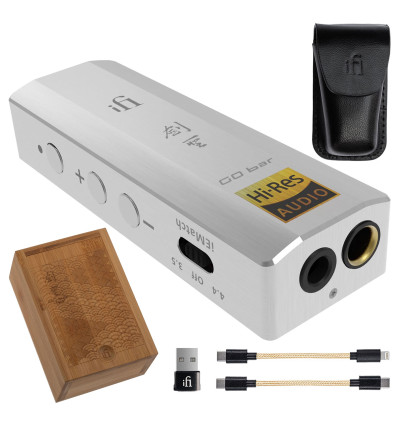 iFi Audio GO bar Kensei - Przenośny wzmacniacz słuchawkowy z USB-C DAC