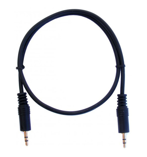 Kabel mini Jack 3.5mm pozłacane wtyki 0.6m