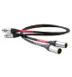 Tellurium Q Black II XLR - Para zbalansowanych kabli interkonekt XLR