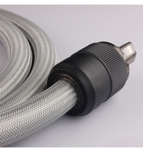 TAGA Harmony STPC-TS Silver Line - Kabel przewód zasilający Schuko-IEC C13