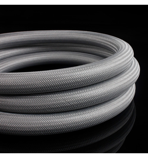 TAGA Harmony STPC-TS Silver Line - Kabel przewód zasilający Schuko-IEC C13