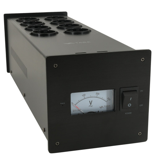 Taga Harmony PF-1000LPS - Filtr zasilania / listwa zasilająca 8 gniazd + 2 USB