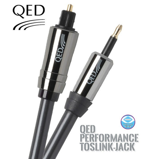 Kabel optyczny TOSLINK-JACK QED PERFORMANCE QE7103 - 3m