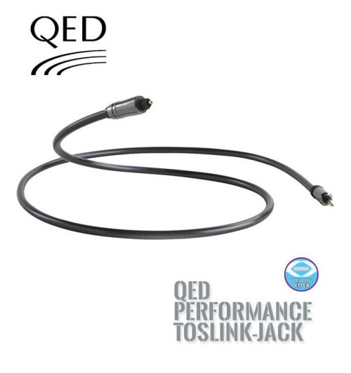 Kabel optyczny TOSLINK-JACK QED PERFORMANCE QE7103 - 3m