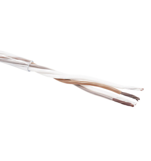 Melodika BSBW225xx Brown Sugar - Komplet konfekcjonowanych kabli głośnikowych z Solid Grip bi-wire OFC 6N