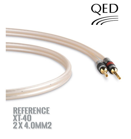 Kabel głośnikowy QED REFERENCE XT-40 - 2 x 4.0mm2 [1 m.b]