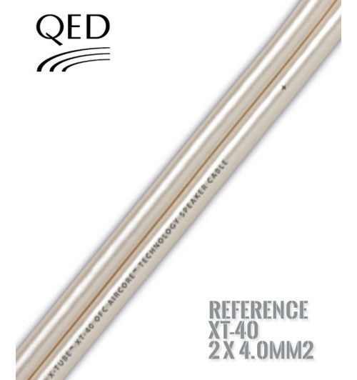 Kabel głośnikowy QED REFERENCE XT-40 - 2 x 4.0mm2 [1 m.b]
