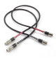 Tellurium Q Ultra Black II XLR - Para zbalansowanych kabli interkonekt XLR 1m