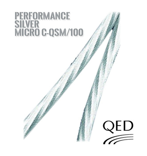Kabel głośnikowy QED PERFORMANCE SILVER MICRO C-QSM/100 [1 m.b]