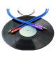 Tellurium Q Blue II Turntable RCA - Komplet kabli interkonekt RCA - RCA 2 x 1m