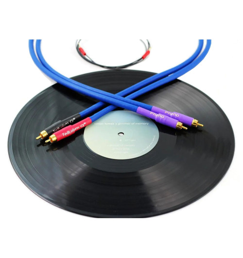 Tellurium Q Blue II Turntable RCA - Komplet kabli interkonekt RCA - RCA 2 x 1m