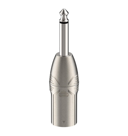 Roxtone RA2XMJM - przejściówka XLR męski - Jack 6,3mm mono