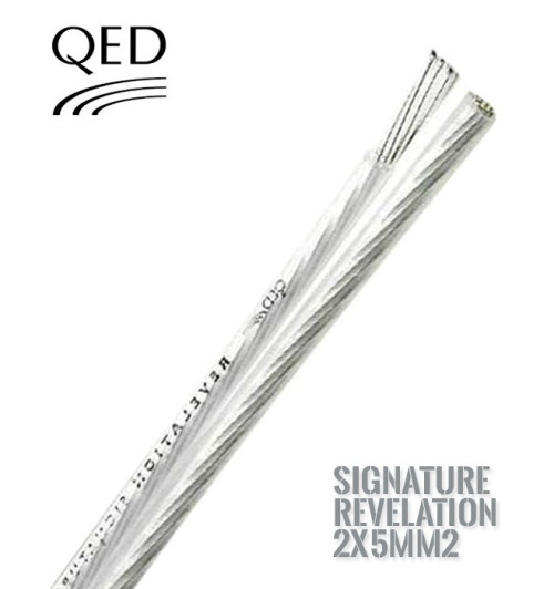 Kabel głośnikowy QED SIGNATURE C-QEDREV/50 - 2 x 5.0mm2