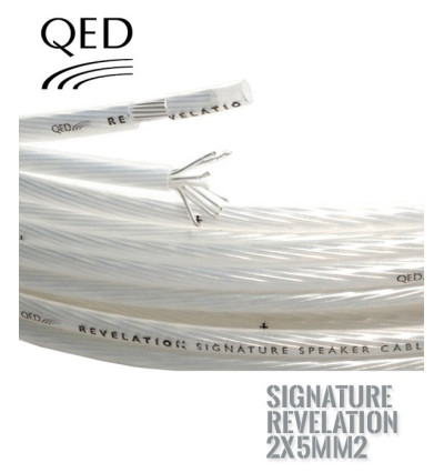 Kabel głośnikowy QED SIGNATURE C-QEDREV/50 - 2 x 5.0mm2