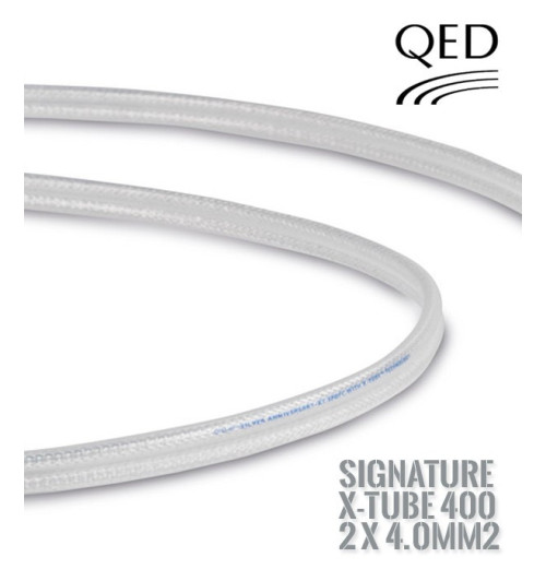 Kabel głośnikowy QED SIGNATURE X-TUBE 400 - 2 x 4mm2