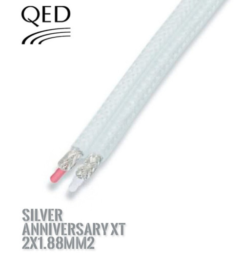Kabel głośnikowy QED SILVER ANNIVERSARY XT 2x1.88mm2