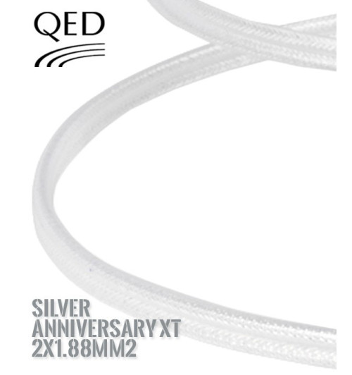 Kabel głośnikowy QED SILVER ANNIVERSARY XT 2x1.88mm2