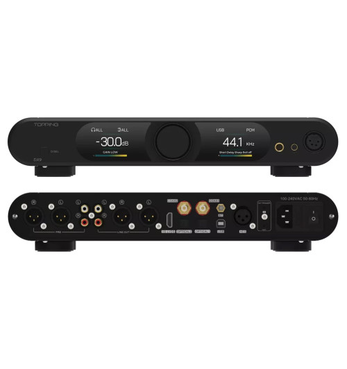 Topping DX9 15th Anniversary - Wzmacniacz słuchawkowy Hi-Res z przetwornikiem DAC i Bluetooth 5.1