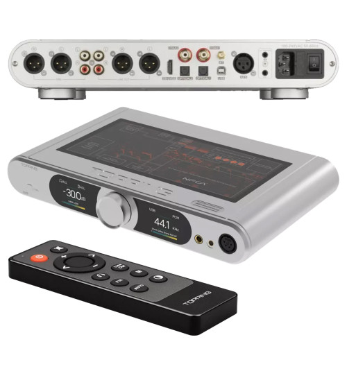 Topping DX9 15th Anniversary - Wzmacniacz słuchawkowy Hi-Res z przetwornikiem DAC i Bluetooth 5.1