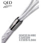 Kabel głośnikowy QED GENESIS BI-WIRE C-GNSSBW 4x9x19/0.2 [1 m.b]