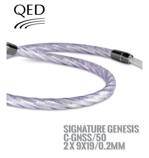 Kabel głośnikowy QED SIGNATURE GENESIS C-GNSS/50 [1 m.b]