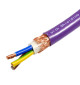 Melodika Purple Rain MDC3400 - Przewód zasilający 3x4mm2 ekranowany z miedzi OFC klasy 4N
