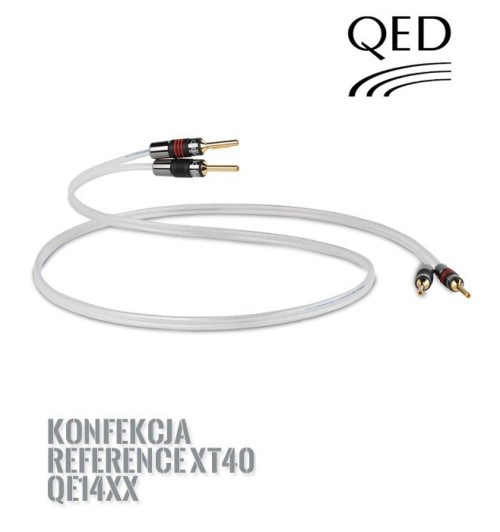 Kabel głośnikowy konfekcja QED REFERENCE XT40 QE14xx - 2m