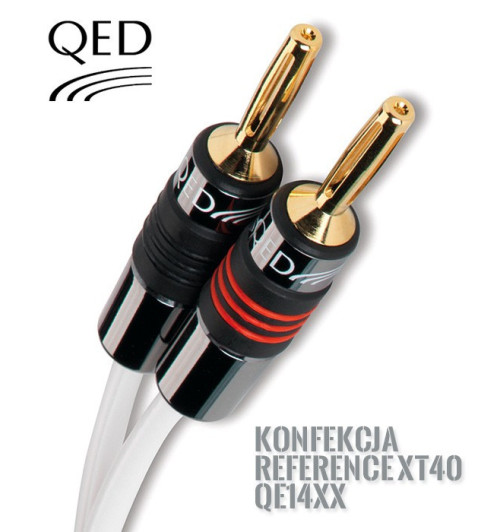 Kabel głośnikowy konfekcja QED REFERENCE XT40 QE14xx - 3m